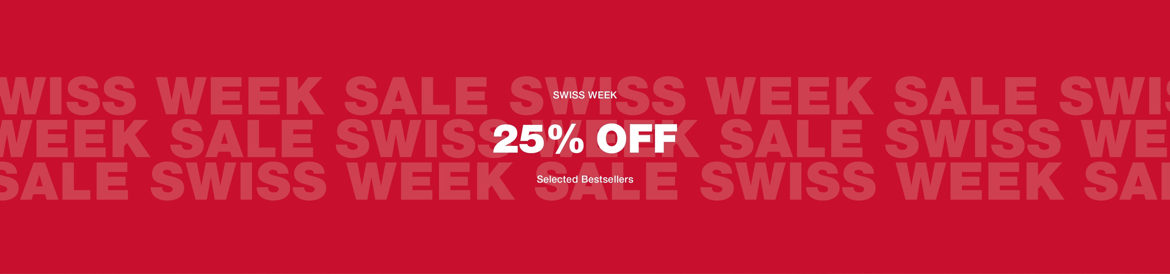SWISS WEEK SALE